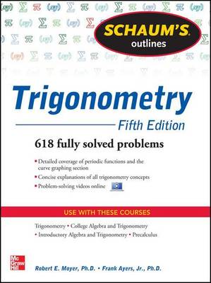 Book cover for Schaum's Outline of Trigonometry, 5th Edition