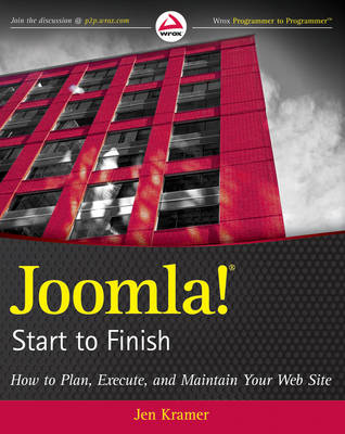 Book cover for Joomla! Start to Finish