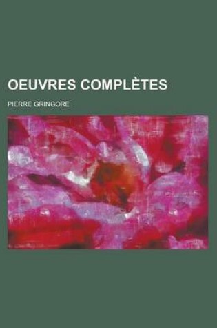 Cover of Oeuvres Completes