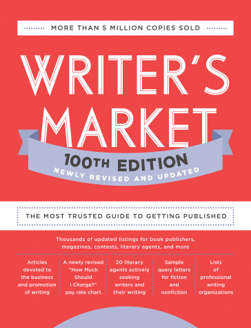 Book cover for Writer's Market 100th Edition