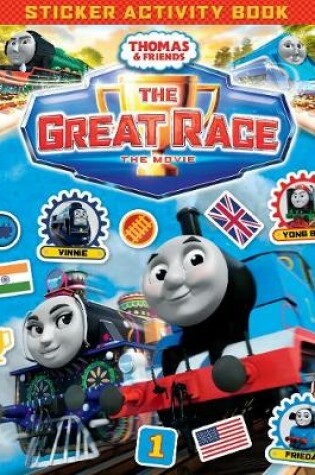 Cover of Thomas & Friends: The Great Race Movie Sticker Book