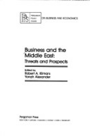 Cover of Business and the Middle East