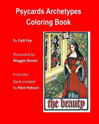 Book cover for Psycards Coloring Book