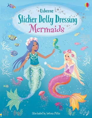 Book cover for Sticker Dolly Dressing Mermaids