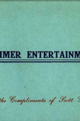 Cover of Summer Entertainment