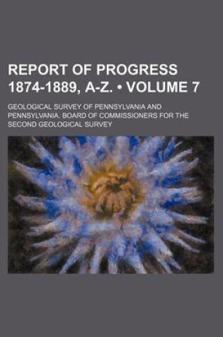 Cover of Report of Progress 1874-1889, A-Z. (Volume 7)