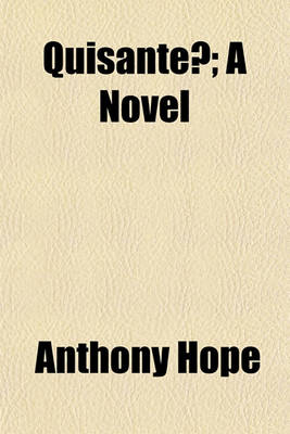 Book cover for Quisante; A Novel