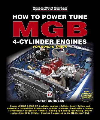 Book cover for How to Power Tune MGB 4-cylinder Engines