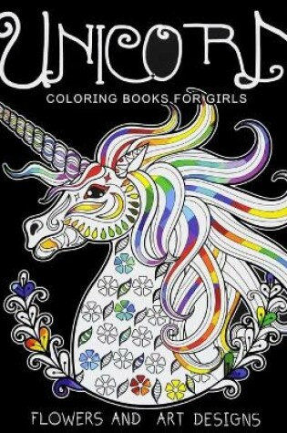Cover of Unicorn Coloring Books for Girls