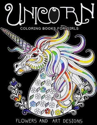 Book cover for Unicorn Coloring Books for Girls