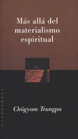 Book cover for Mas Alla del Materialismo Espiritual