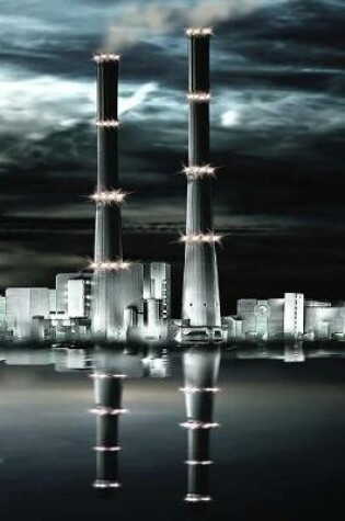 Cover of Artistic Panoramic View Of An Industrial Plant At Night