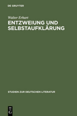 Cover of Entzweiung Und Selbstaufklarung