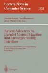 Book cover for Recent Advances in Parallel Virtual Machine and Message Passing Interface