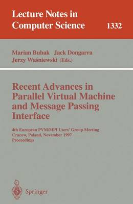 Cover of Recent Advances in Parallel Virtual Machine and Message Passing Interface