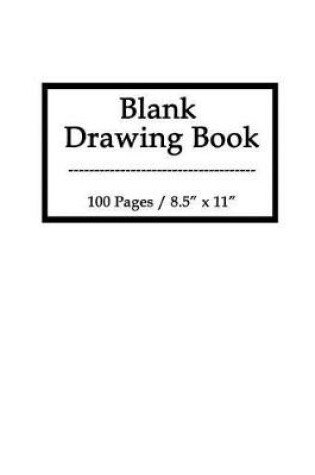 Cover of Blank Drawing Book-White