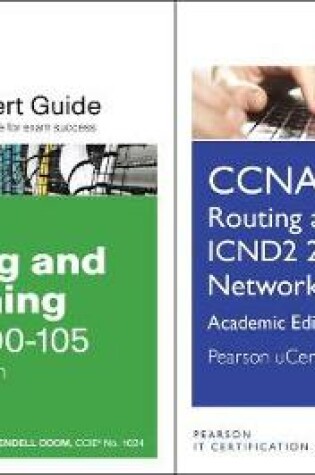 Cover of CCNA Routing and Switching Icnd2 200-105 Official Cert Guide and Pearson Ucertify Network Simulator Academic Edition Bundle