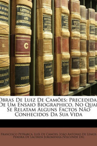 Cover of Obras de Luiz de Camoes