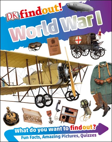 Book cover for DKfindout! World War I