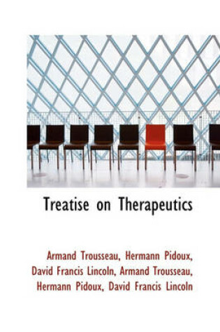 Cover of Treatise on Therapeutics