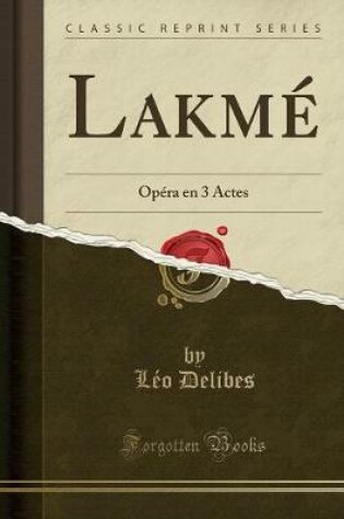 Cover of Lakmé