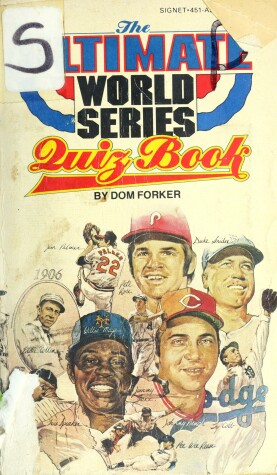 Book cover for The Ultimate World Series Quiz Book