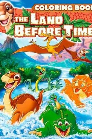 Cover of The Land Before Time Coloring Book