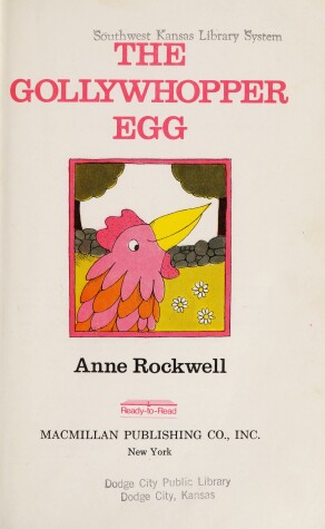 Book cover for The Gollywhopper Egg