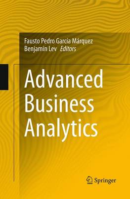 Cover of Advanced Business Analytics