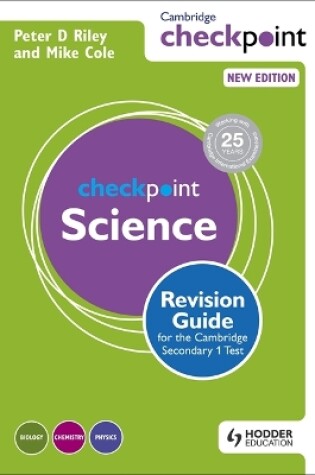 Cover of Cambridge Checkpoint Science Revision Guide for the Cambridge Secondary 1 Test
