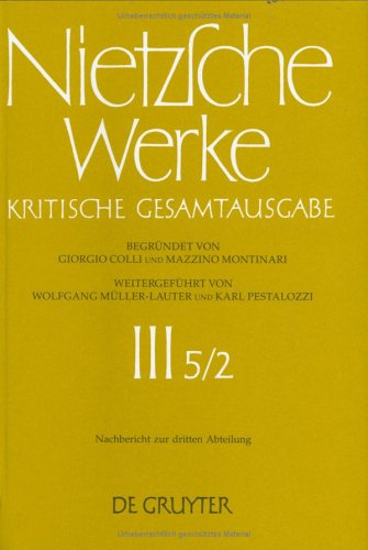 Book cover for Nachbericht Zur Dritten Abteilung