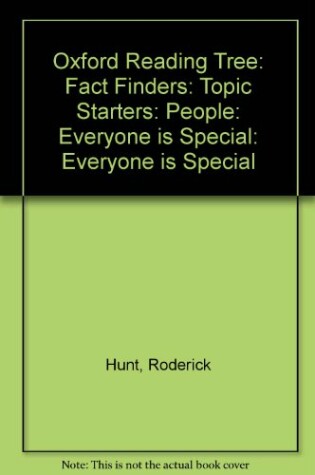 Cover of Oxford Reading Tree: Fact Finders: Topic Starters: People: Everyone is Special