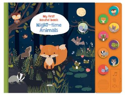 Book cover for My First Sound Book: Night Animals