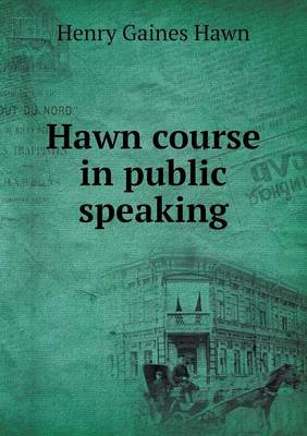 Book cover for Hawn course in public speaking