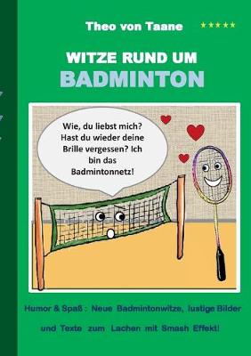 Book cover for Witze rund um Badminton