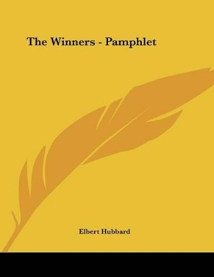 Book cover for The Winners - Pamphlet