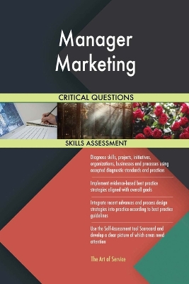 Book cover for Manager Marketing Critical Questions Skills Assessment