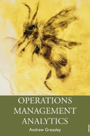 Cover of Operations Management Analytics