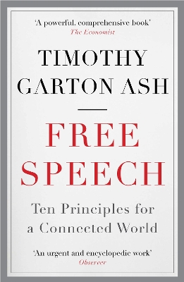 Book cover for Free Speech