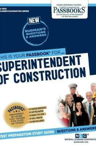 Cover of Superintendent of Construction (C-1500)