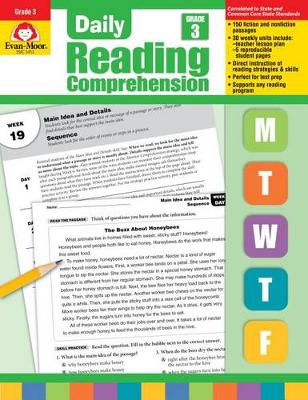 Book cover for Daily Reading Comprehension, Grade 3 Te
