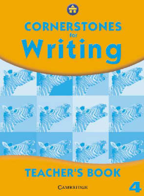 Book cover for Cornerstones for Writing Year 4 Teacher's Book