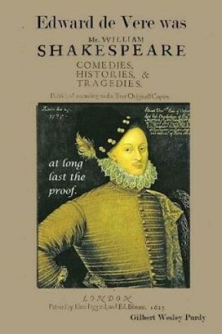 Cover of Edward De Vere was Shake-speare