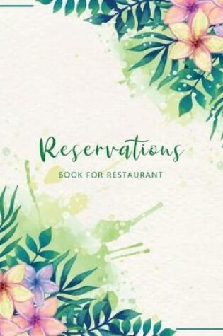 Cover of Reservations Book for Restaurant