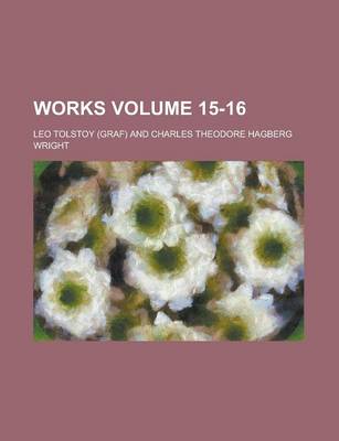 Book cover for Works Volume 15-16