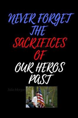 Book cover for Never Forget The Sacrifices Of Our Heros Past