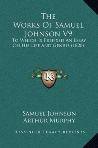 Cover of The Works of Samuel Johnson V9