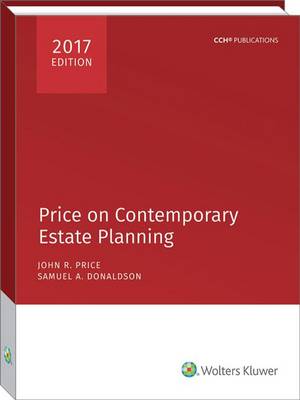 Book cover for Price on Contemporary Estate Planning (2017)