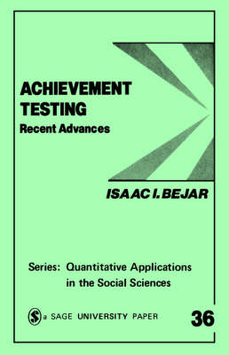 Book cover for Achievement Testing