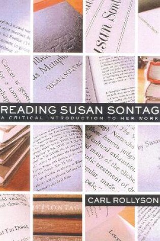 Cover of Reading Susan Sontag